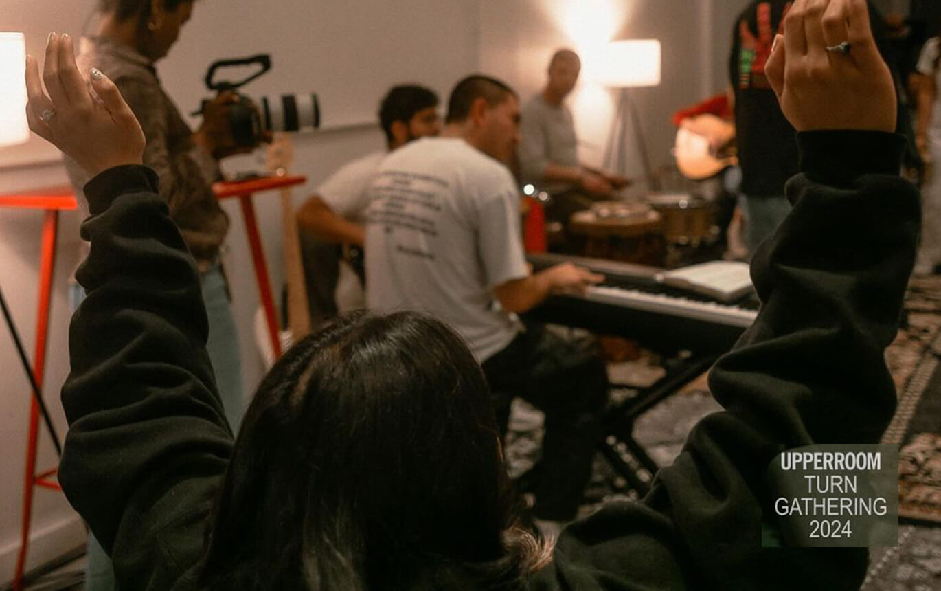 A prayer worship at TURN gathering