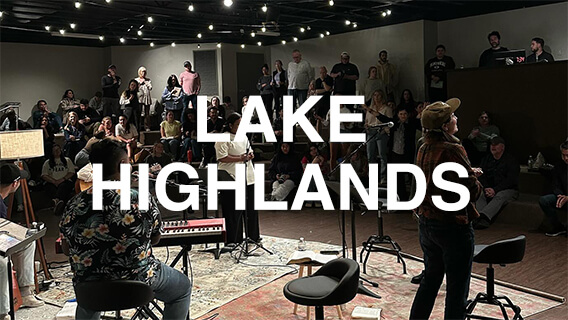 The inside of the Lake Highlands Prayer Room